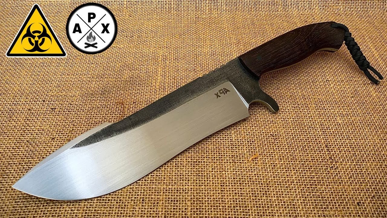 KNIFE MAKING- Futuristic Machete/ASMR