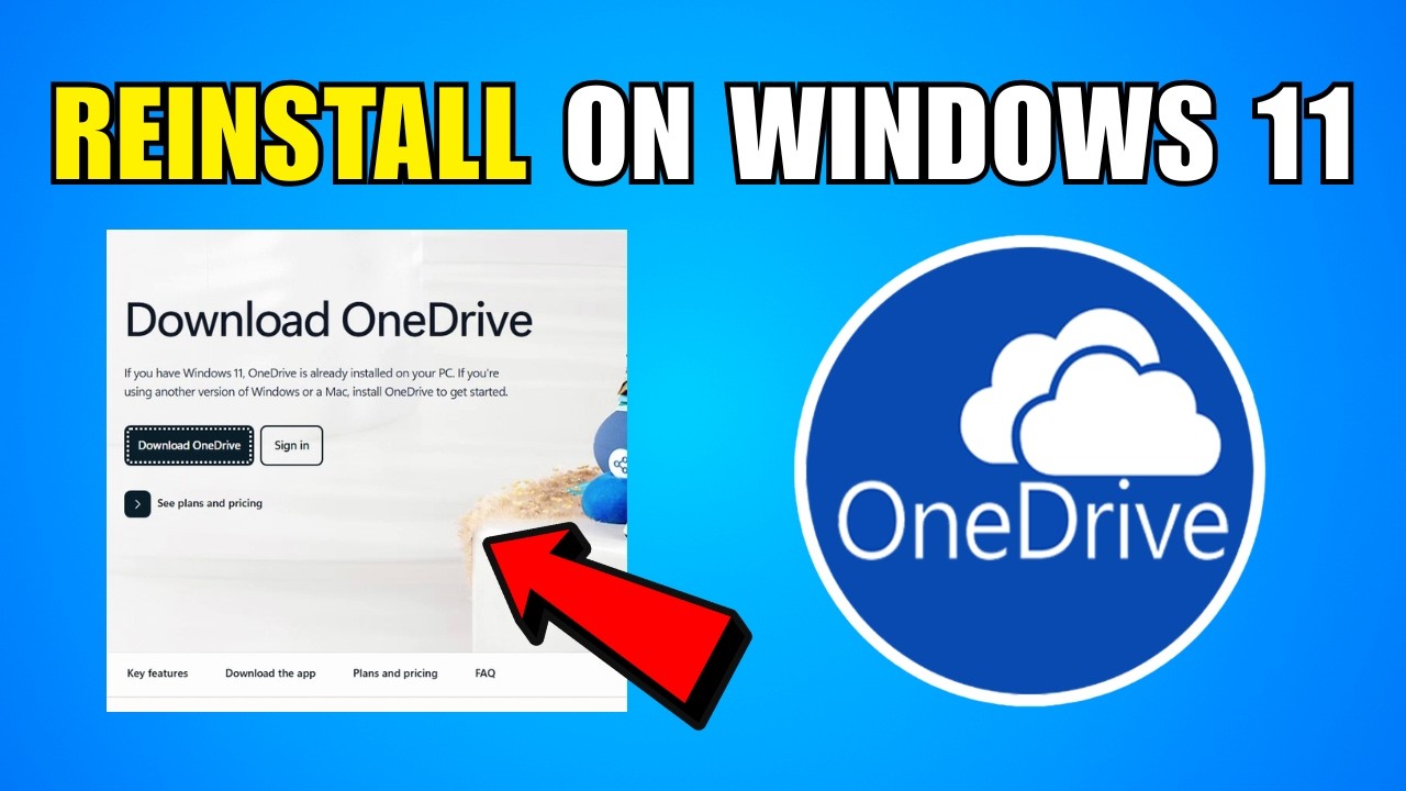 How To Reinstall OneDrive On Windows 11 (2026) (New Update)