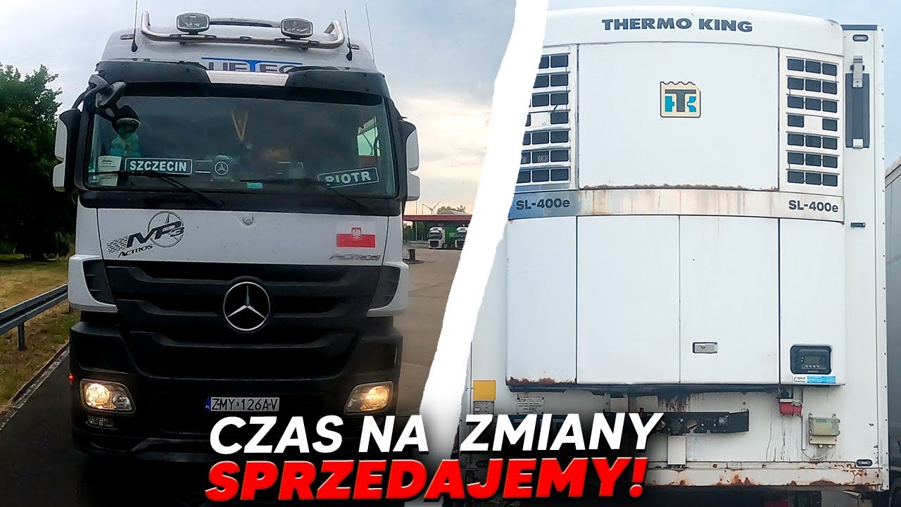 Chłodnia schmitz 2004 I Thermo King SL-400e I Mercedes Actros pierwsza rejestracja 2012 I