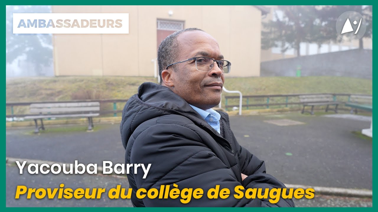 Yacouba Barry, proviseur du collège de Saugues