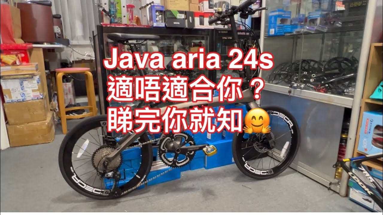 單車佬日常 Java Aria 24S Carbon 451碳纖維摺疊單車 介紹分享 一片睇完適唔適合你