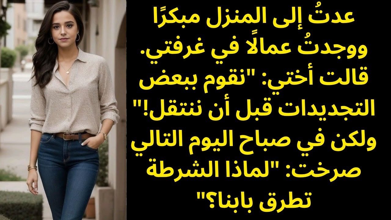 عدتُ إلى المنزل مبكرًا ووجدت عمّالًا في غرفتي — وفي صباح اليوم التالي طرقت الشرطة الباب!