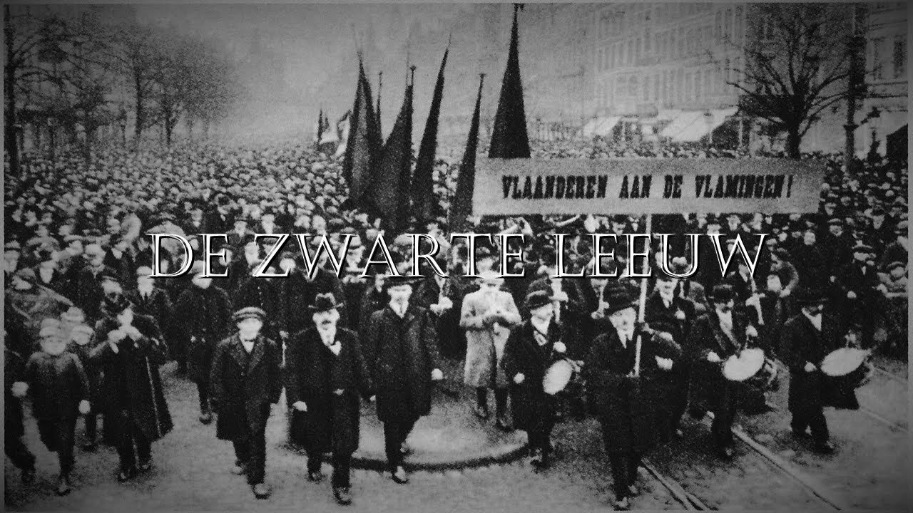 De Zwarte Leeuw - Flemish Patriotic Song (Dutch Lyrics)