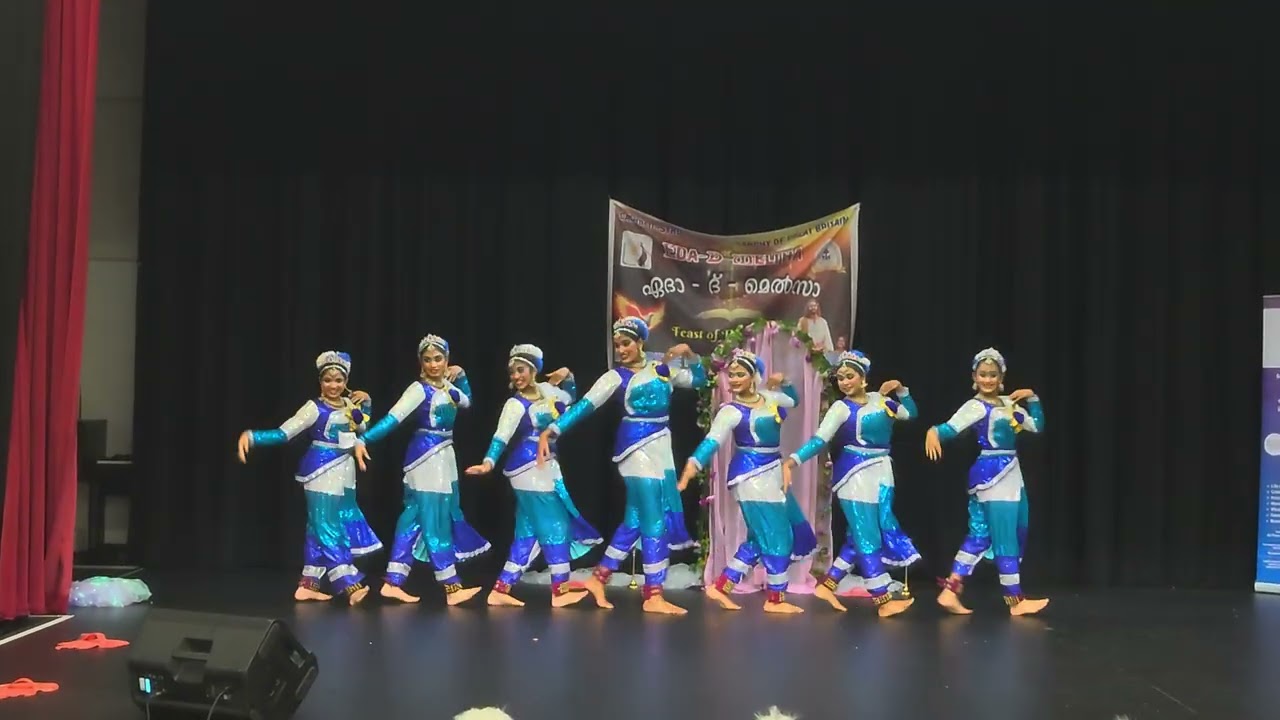 Prakasa Nadhipol Avanozhuki... 2025 Bible Kalolsavam Group Dance - Cambridge, UK