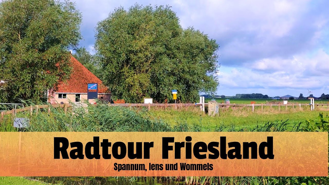 Radfahren in Friesland: Spannum, Iens und Wommels