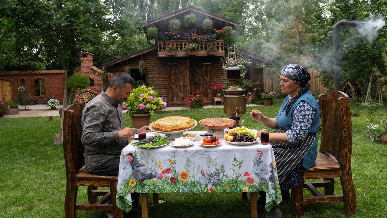 Завтрак по-Деревенски из Простых Продуктов