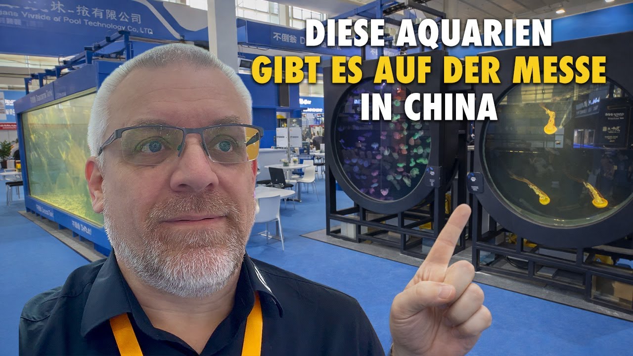 Claude in China auf der CHIPS MESSE! - Alle Aquarien!