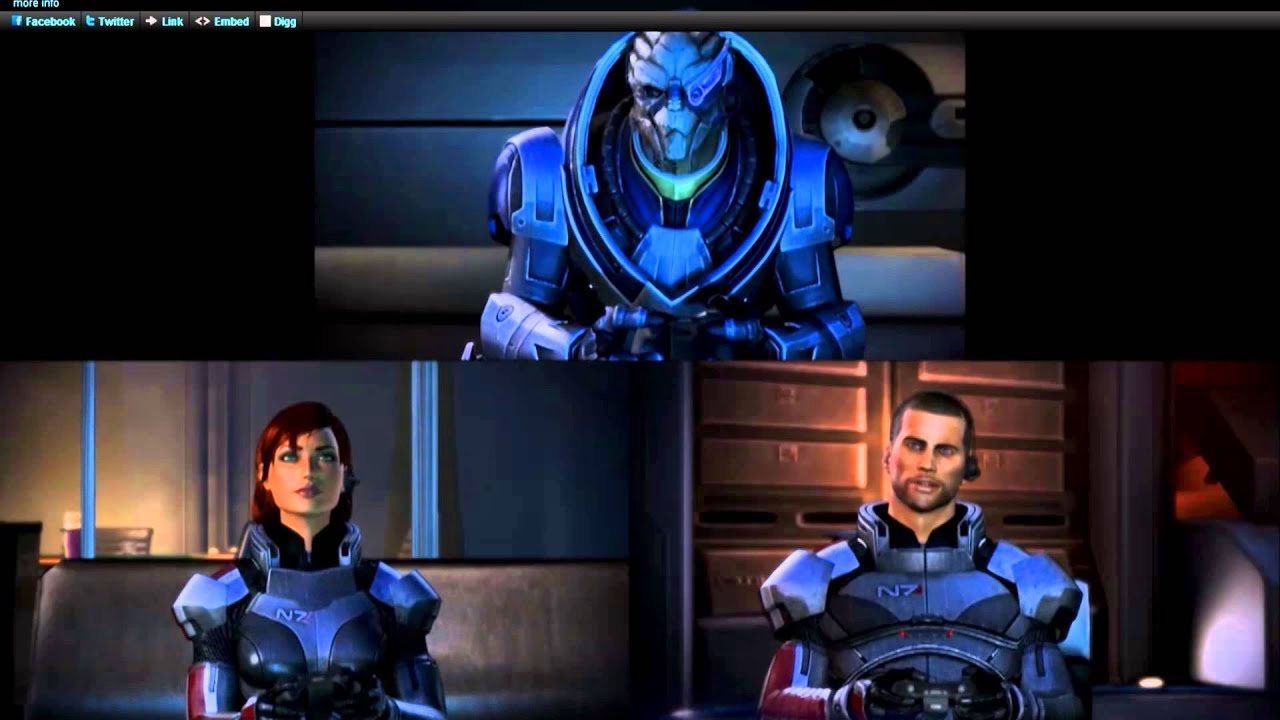 Mass Effect at VGA 2012 - Garrus,Femshep and Broshep acceptance speech﻿