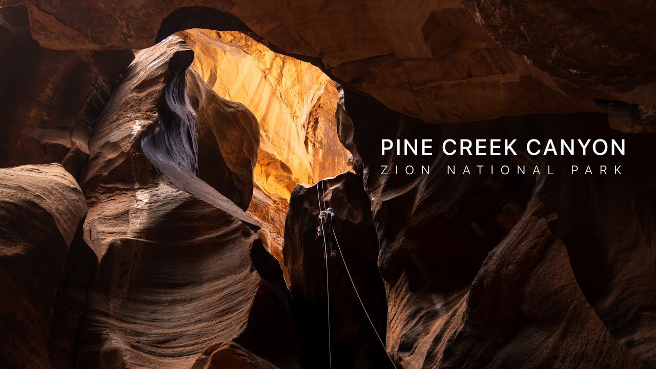 Canyoneering Zion National Park - Pine Creek