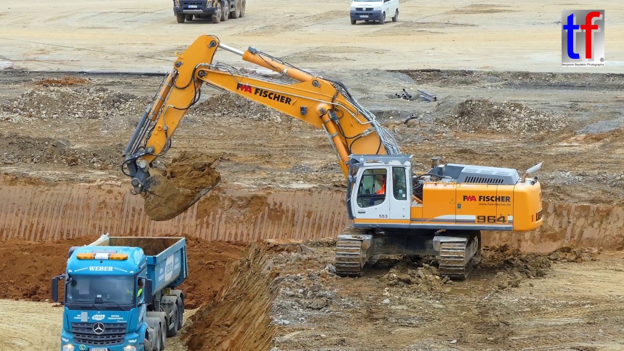 **HUGE** LIEBHERR R 964C Excavator / Bagger im Einsatz, Germany, 2017 #2