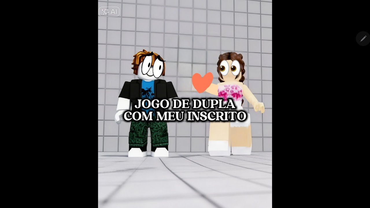 JOGUEI UM JOGO DE DUPLA COM MEU INSCRITO🩷❤️❤️🩷❤️