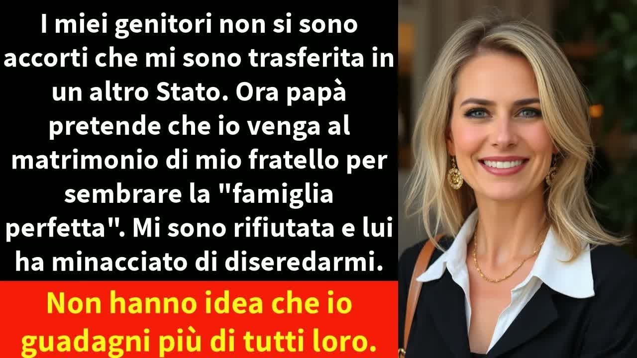 I miei genitori non si sono accorti che mi sono trasferita in un altro Stato  Ora papà pretende