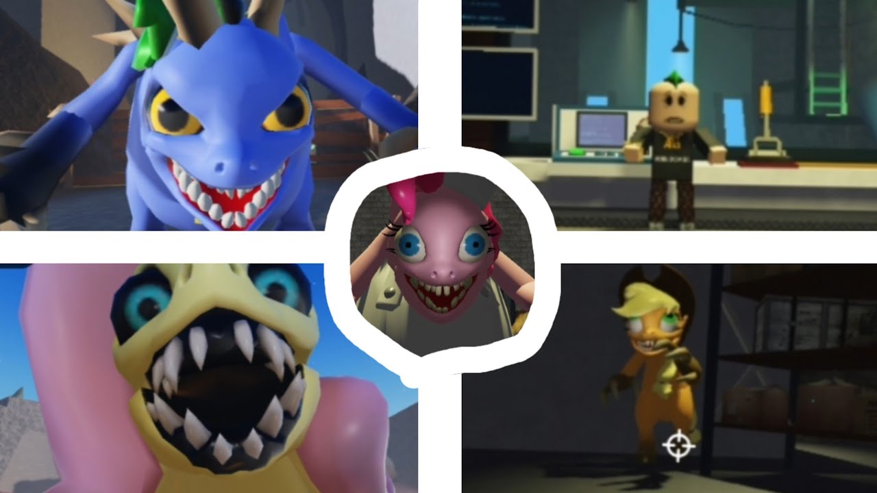 roblox escape pony factory all bosses + ending