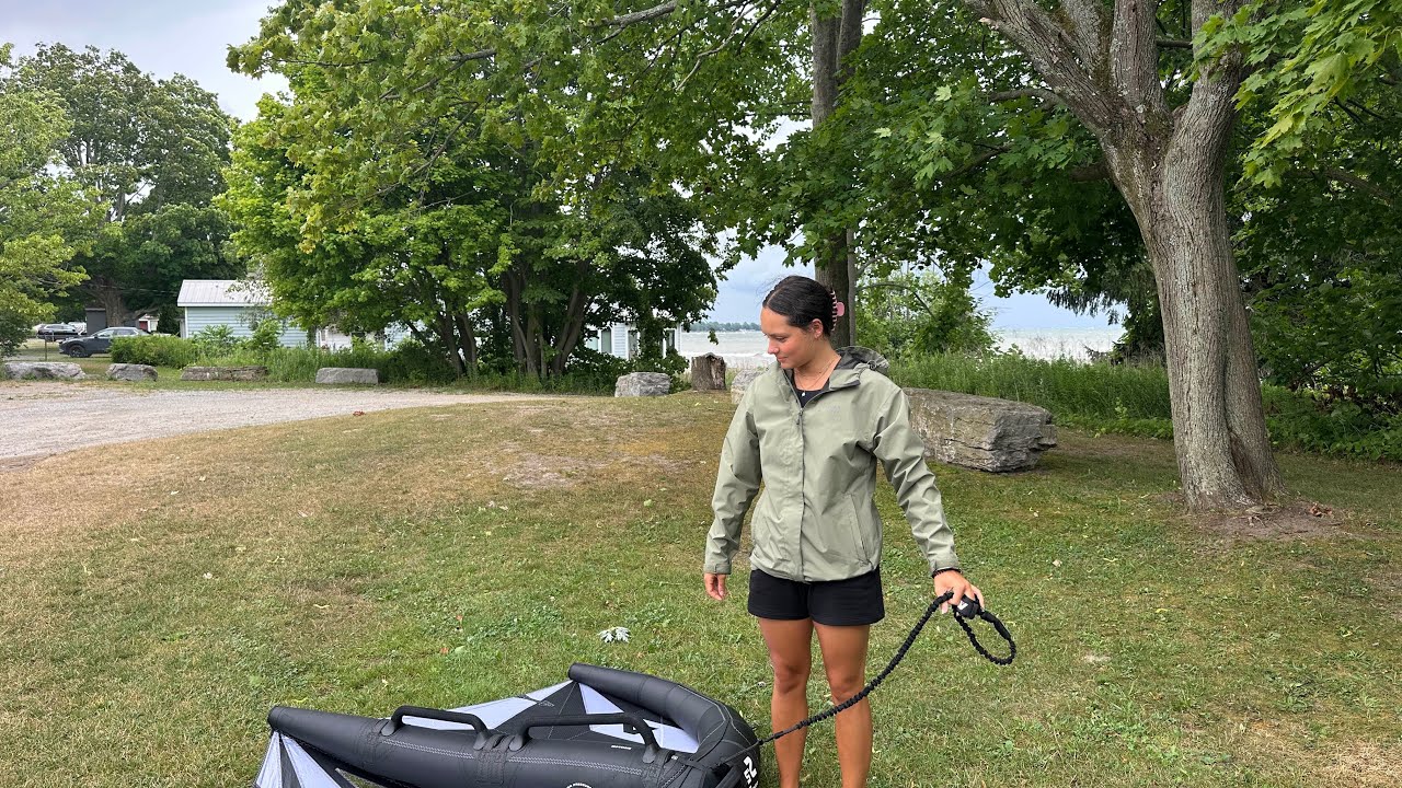 Big wind and messy conditions on Lake Erie. 