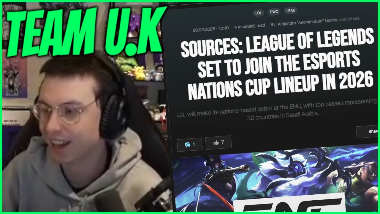 Will Caedrel Play In The Esports Nations Cup For Team U.K?