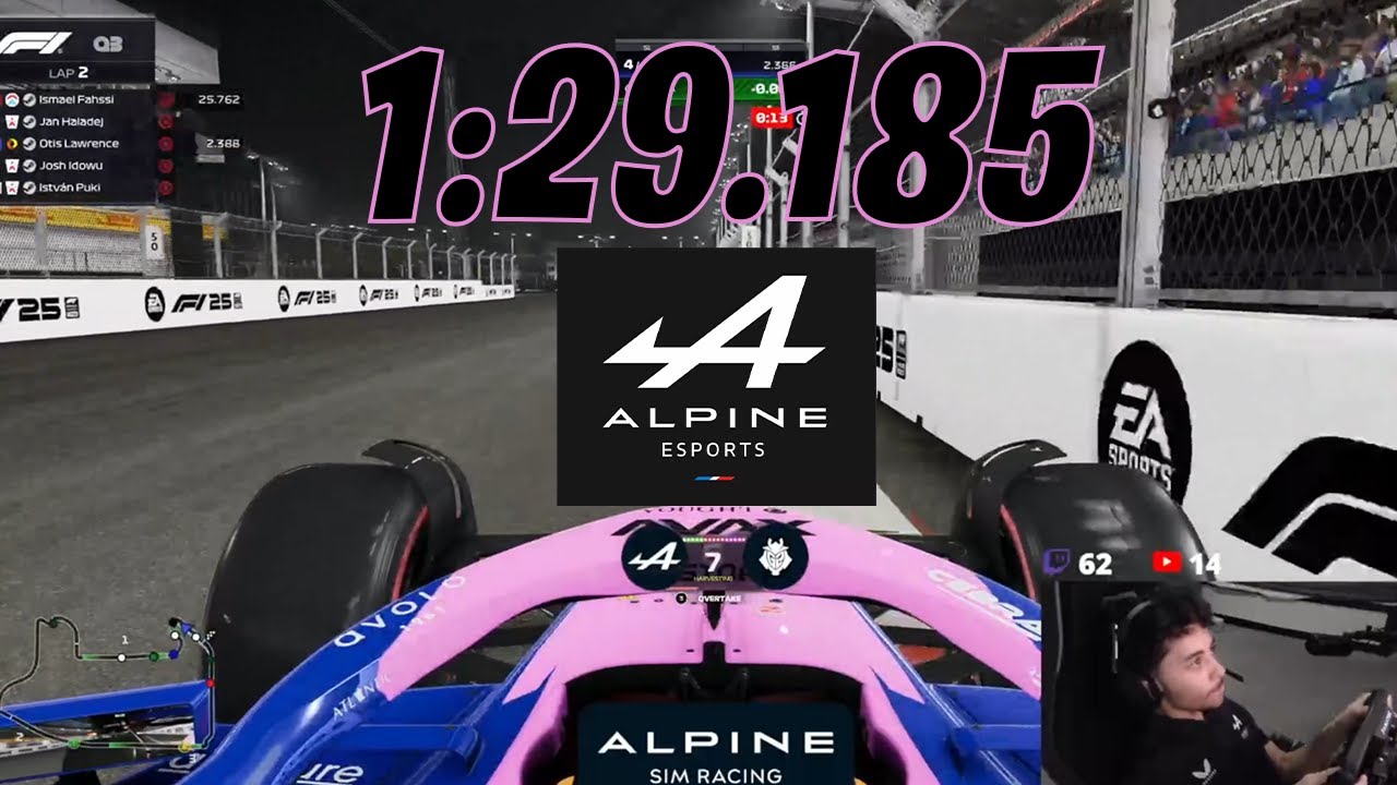Путеводитель по трассе F1 25 в Лас-Вегасе! Otis WOR T1 1:29.185!