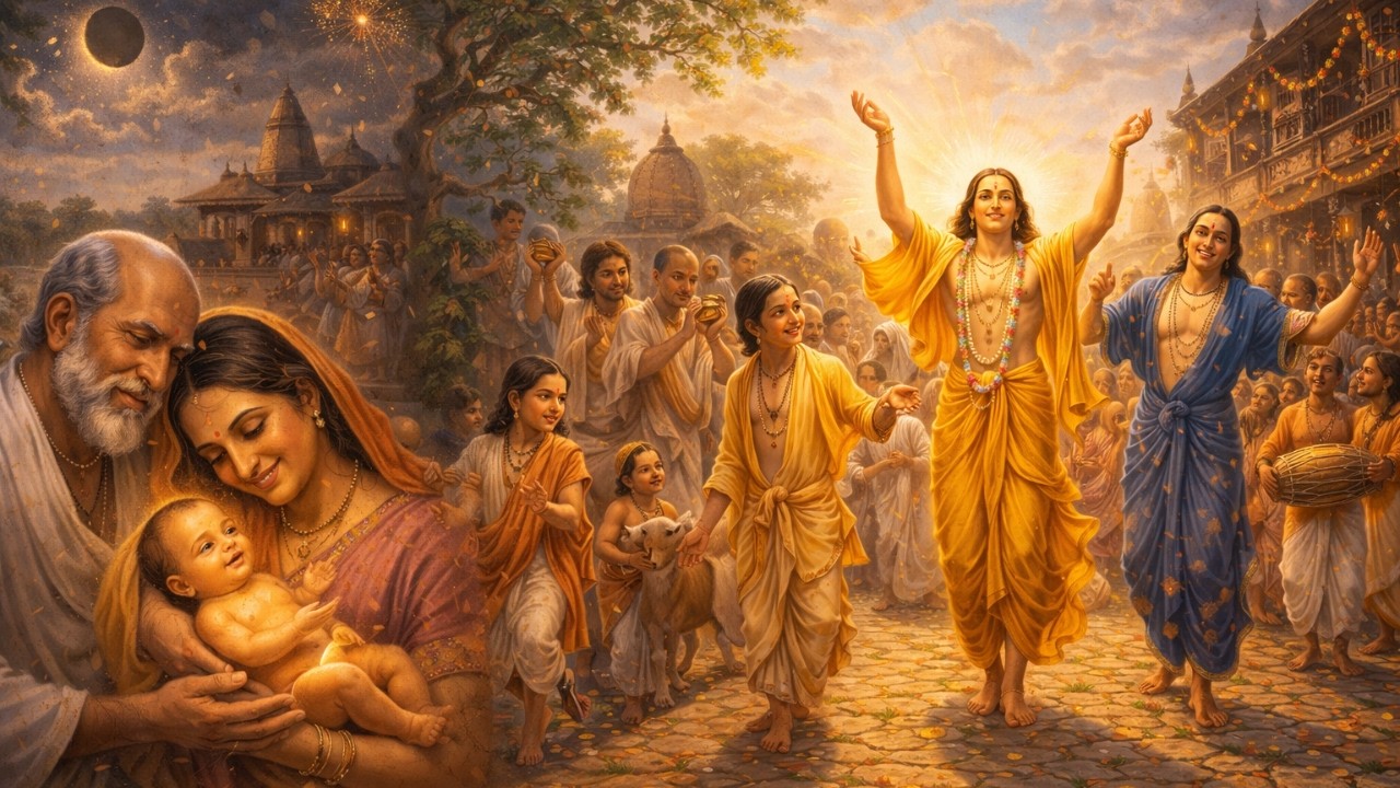 Gaura Purnima 2026: Appearance of Lord Chaitanya Mahaprabhu | Life, Teachings & Sankirtan Glory-Day1