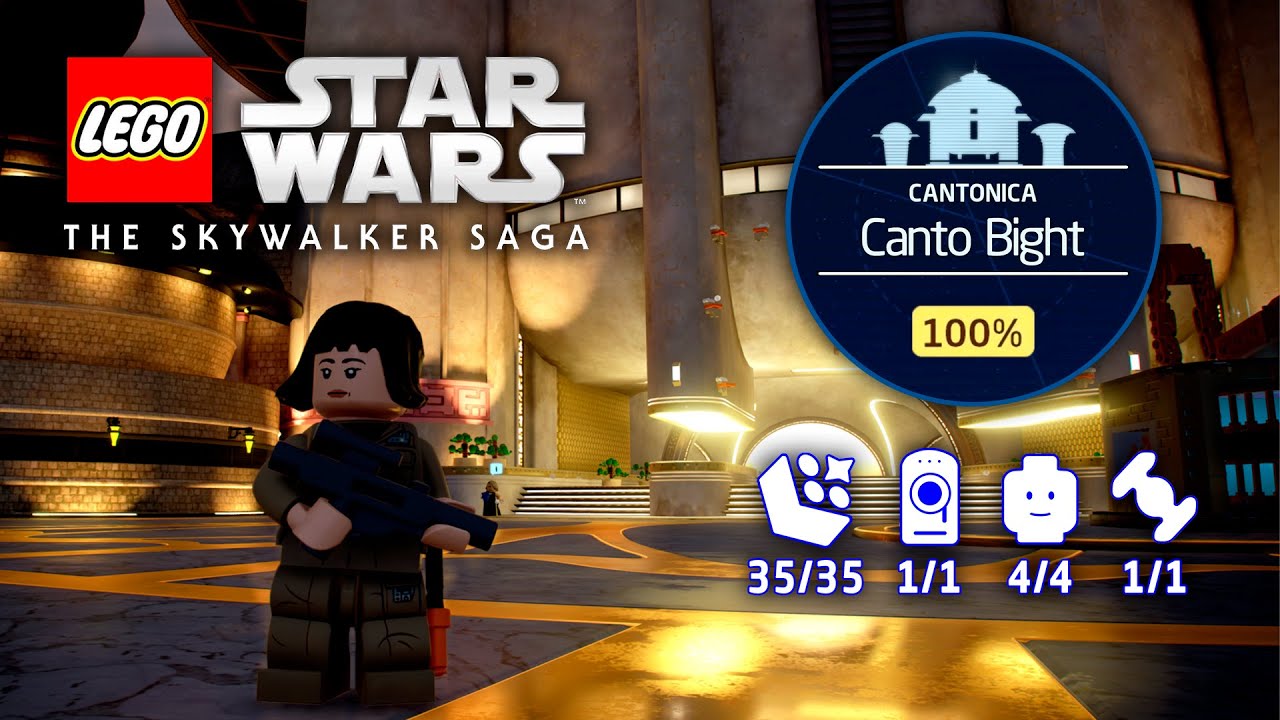 [Guía 100%] LEGO Star Wars The Skywalker Saga - Cantonica, Canto Bight - Todos los coleccionables