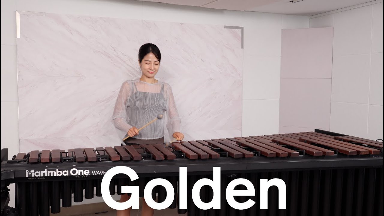 ✨Golden - HUNTR/X(Kpop Demon Hunters) 케이팝데몬헌터스 / Marimba cover
