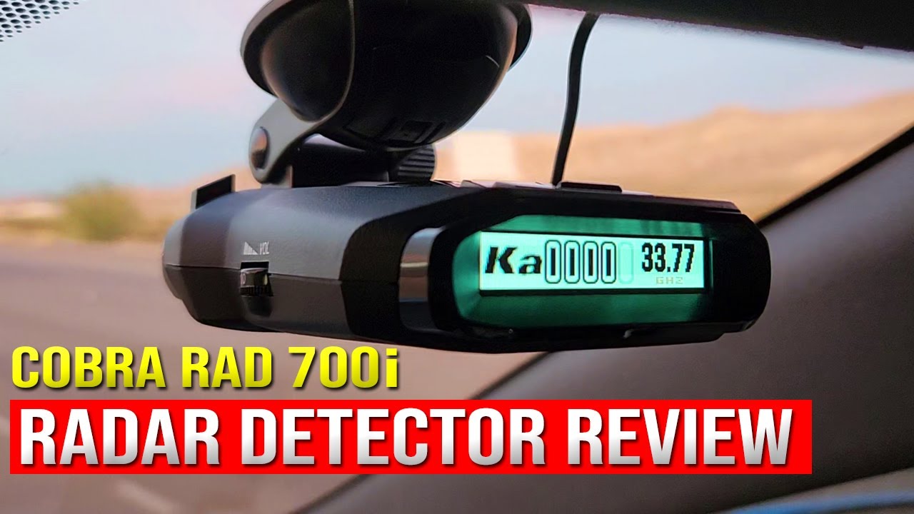 COBRA RAD 700i Radar Detector Review - IS IT WORTH IT?