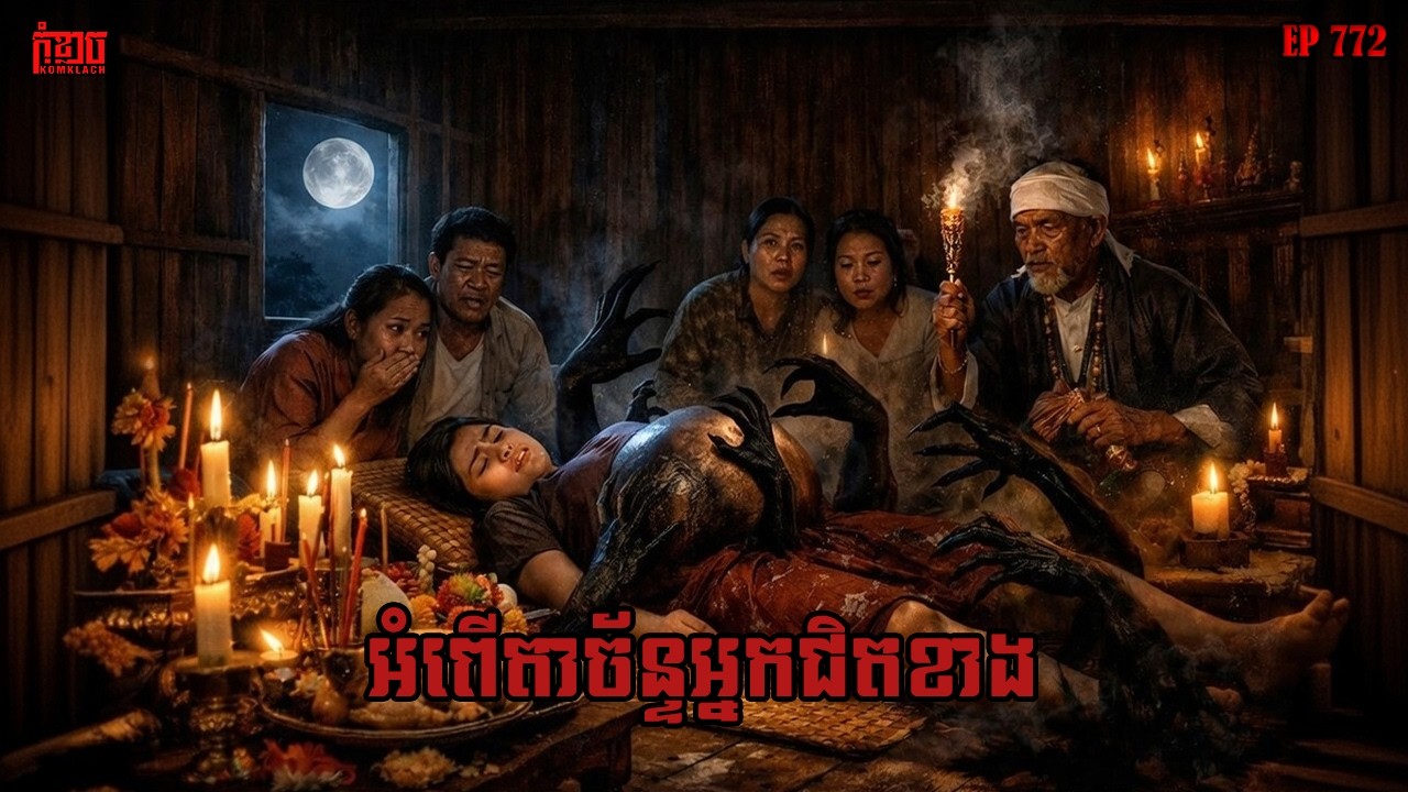 អំពើតាច័ន្ទអ្នកជិតខាង | កុំខ្លាច-KOMKLACH | Ghost Stories | និទានរឿងខ្មោច EP772