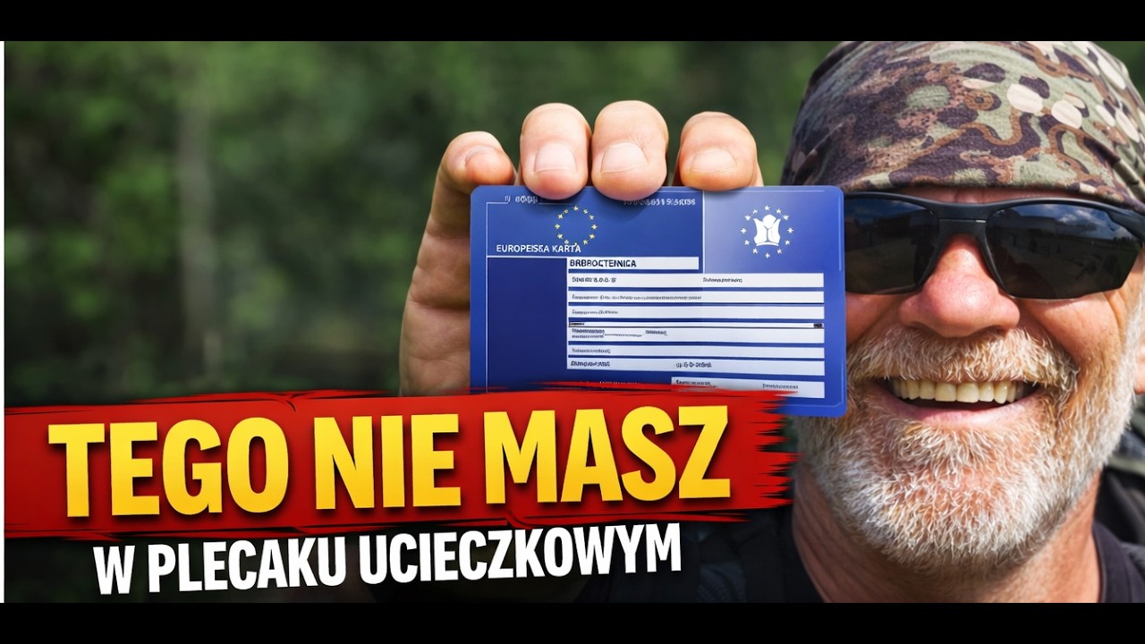 „Plecak ucieczkowy – 3 rzeczy, o których NIKT Ci nie mówi (EKUZ to podstawa!)”
