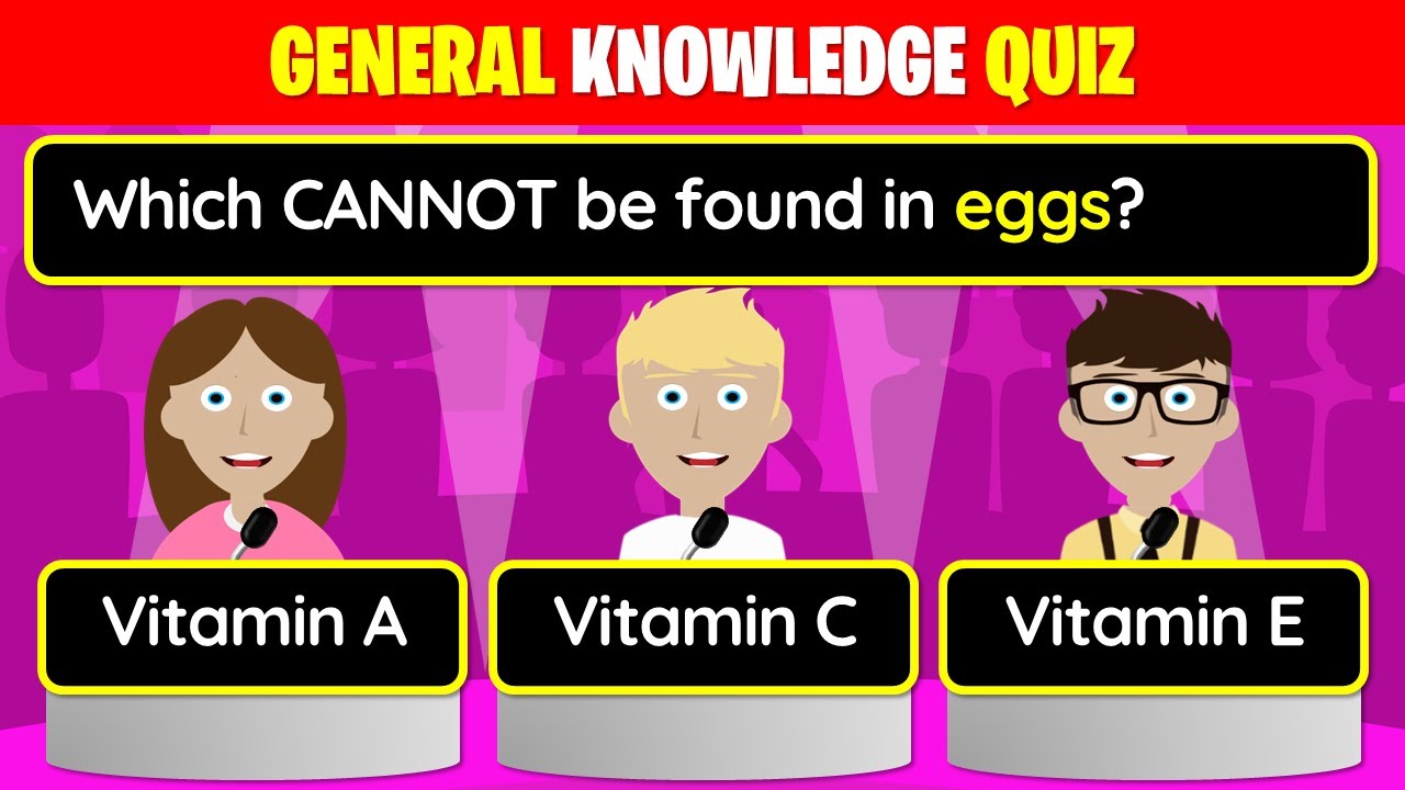 ✅  Can YOU CRUSH this GENERAL KNOWLEDGE QUIZ?! - 40 Trivia Questions | 25-123