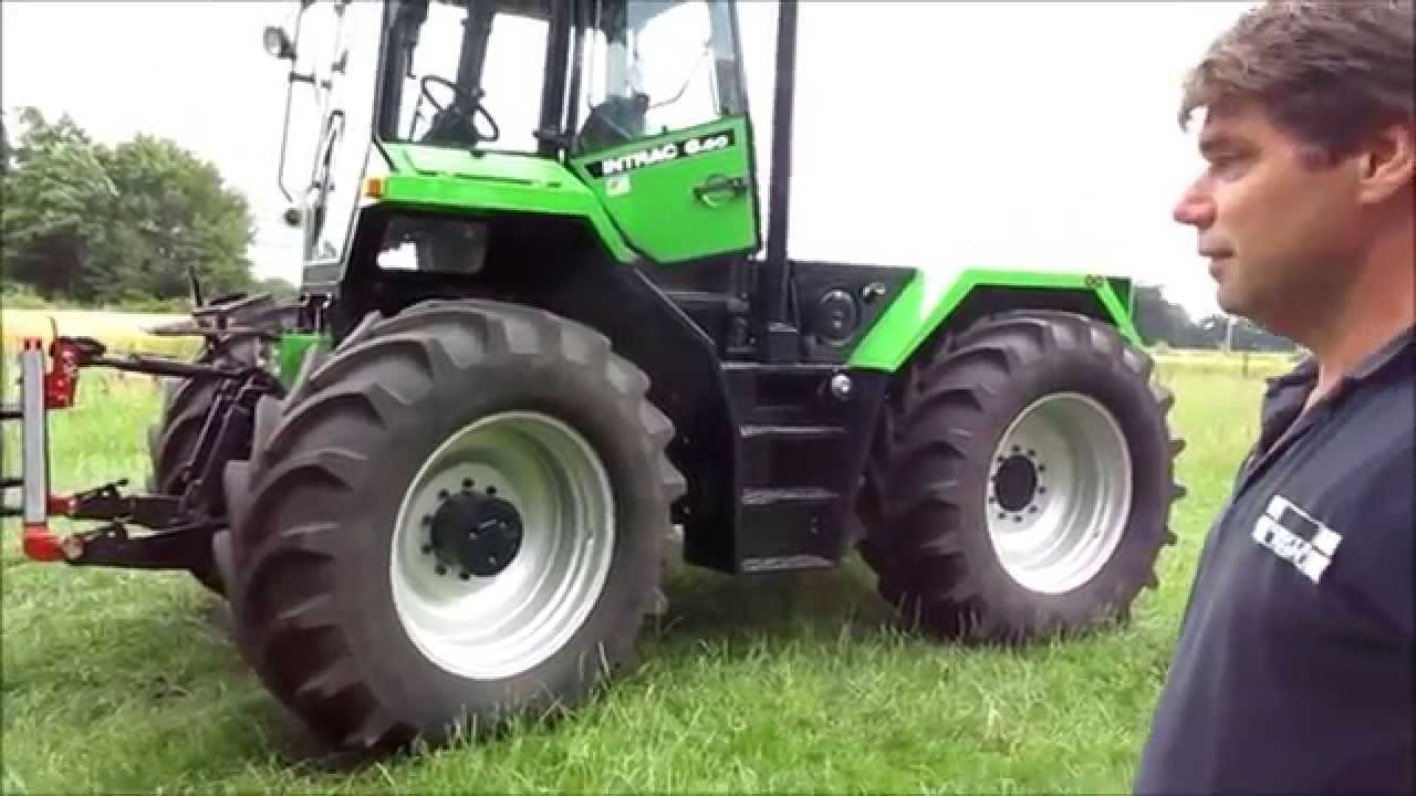 WIE FÄRHT EINEN DEUTZ-FAHR INTRAC 6.60 ? Teil 1  SOUND