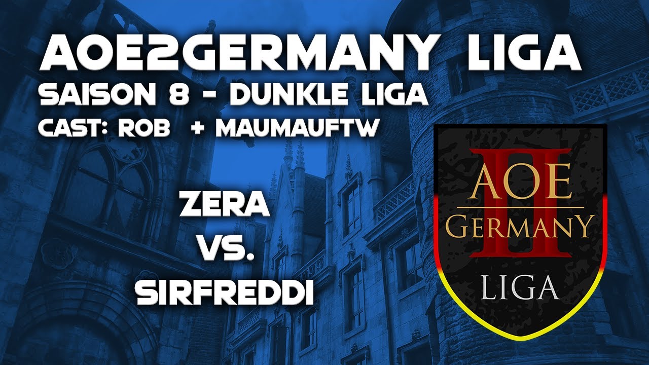 AoE2Germany Liga - Saison 8 - Dunkle Liga | Zera vs. SirFreddi (PA2)