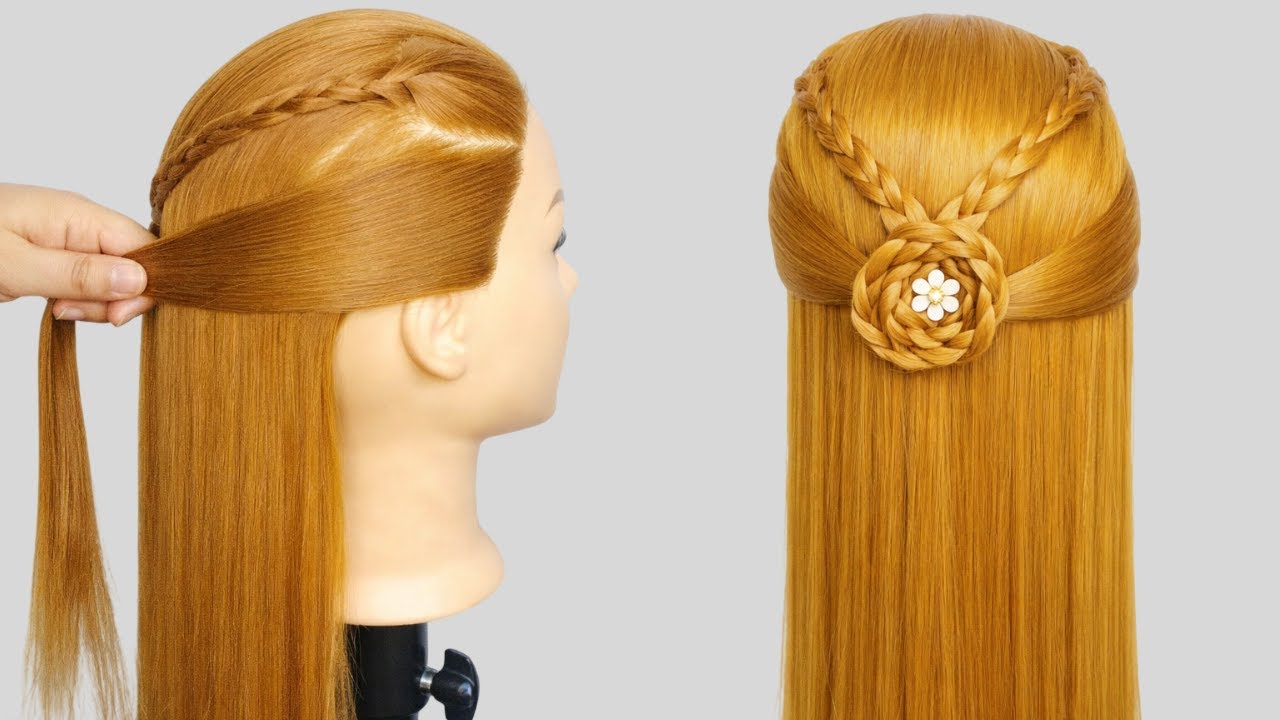 Attractive Open Hairstyle for Girls | Modern Stylish Birthday Hairstyle | Trending New Look 2026