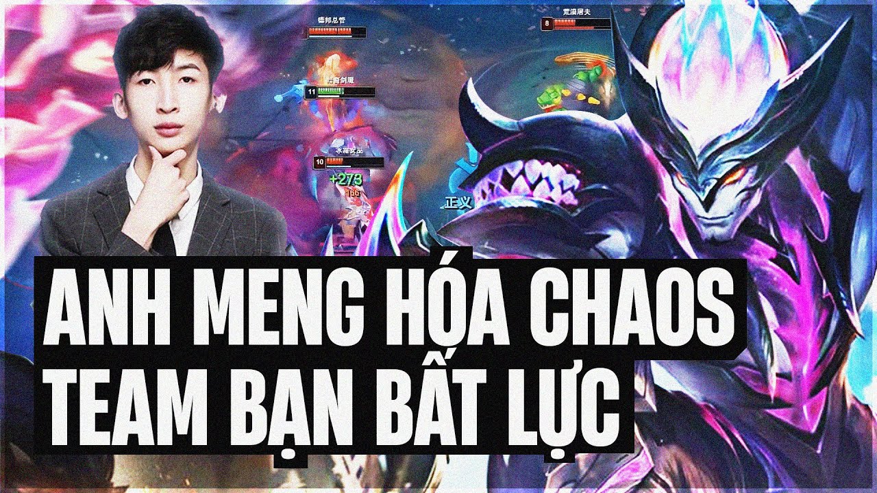 AATROX LÁ CHẮN TRONG TAY XIAOCHAOMENG ĐÃ KHIẾN CAO THỦ RENEKTON CÙNG ĐỒNG ĐỘI BẤT LỰC