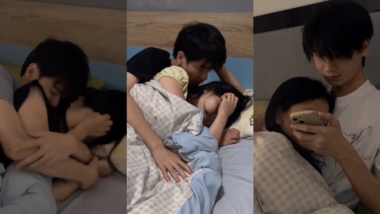 Couple Sleeping At Night Routine❤️