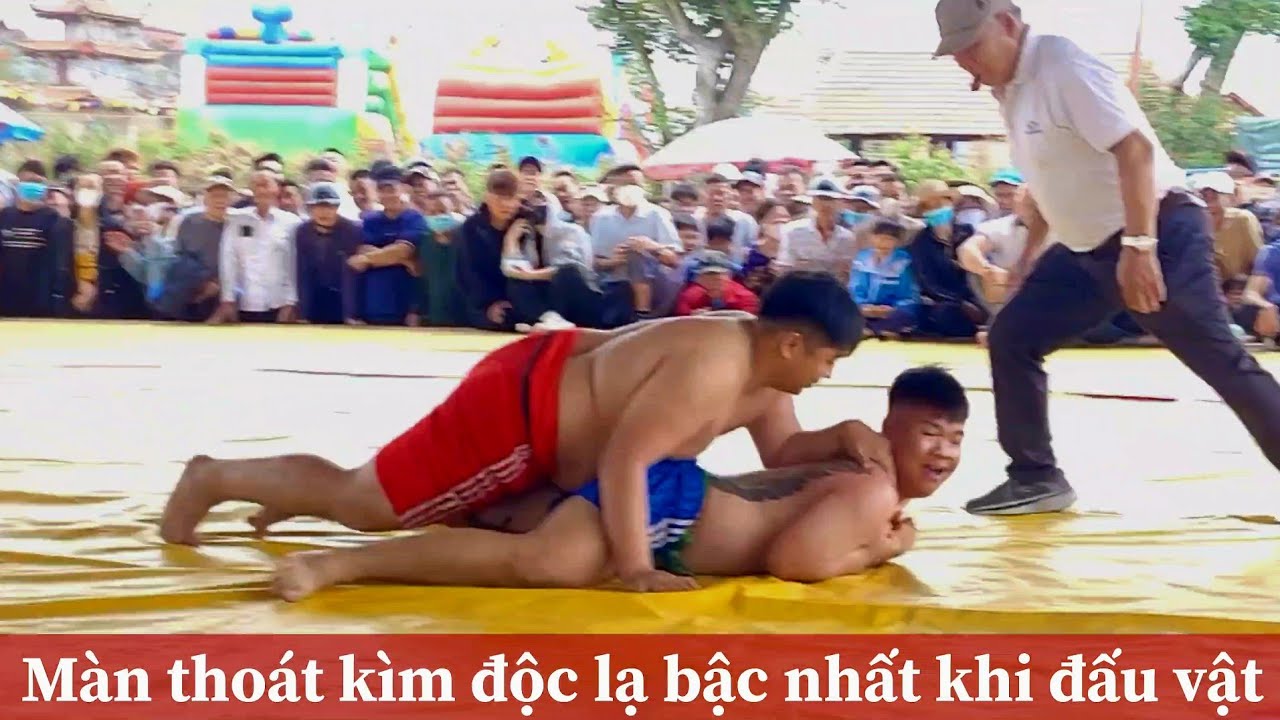 Màn thoát khóa độc lạ bậc nhất sới vật Minh Thề 