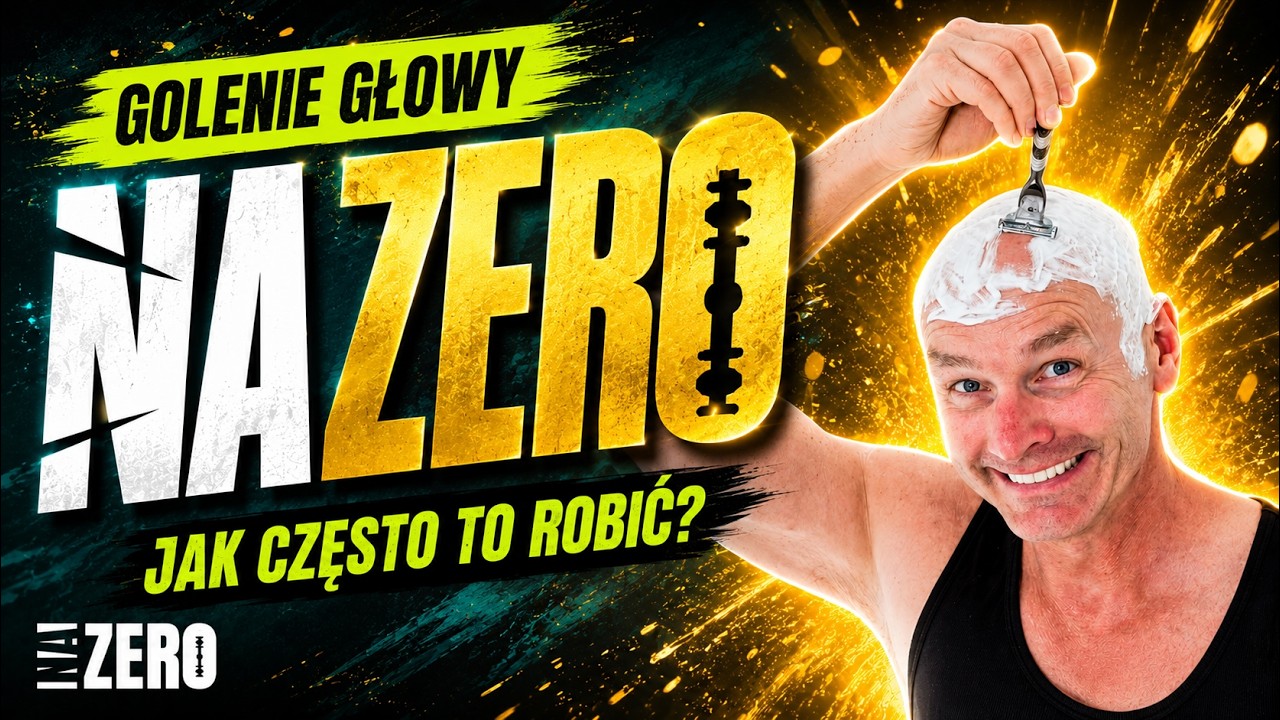 Jak często golić głowę na łyso? (na zero)
