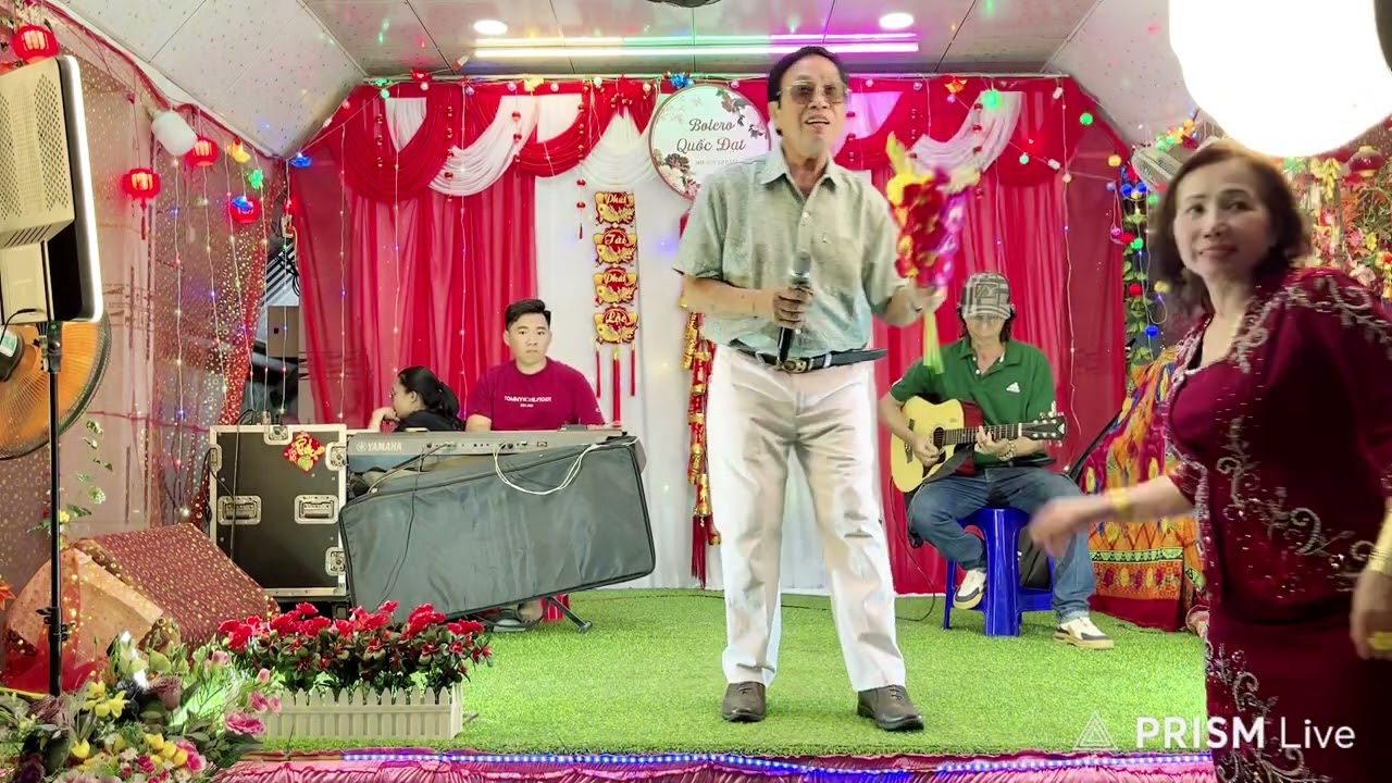 Ca Khúc: Đêm hỏa châu  |Trình bày: anh Thanh Sơn   | Hát với nhau Bolero Quốc Đạt.