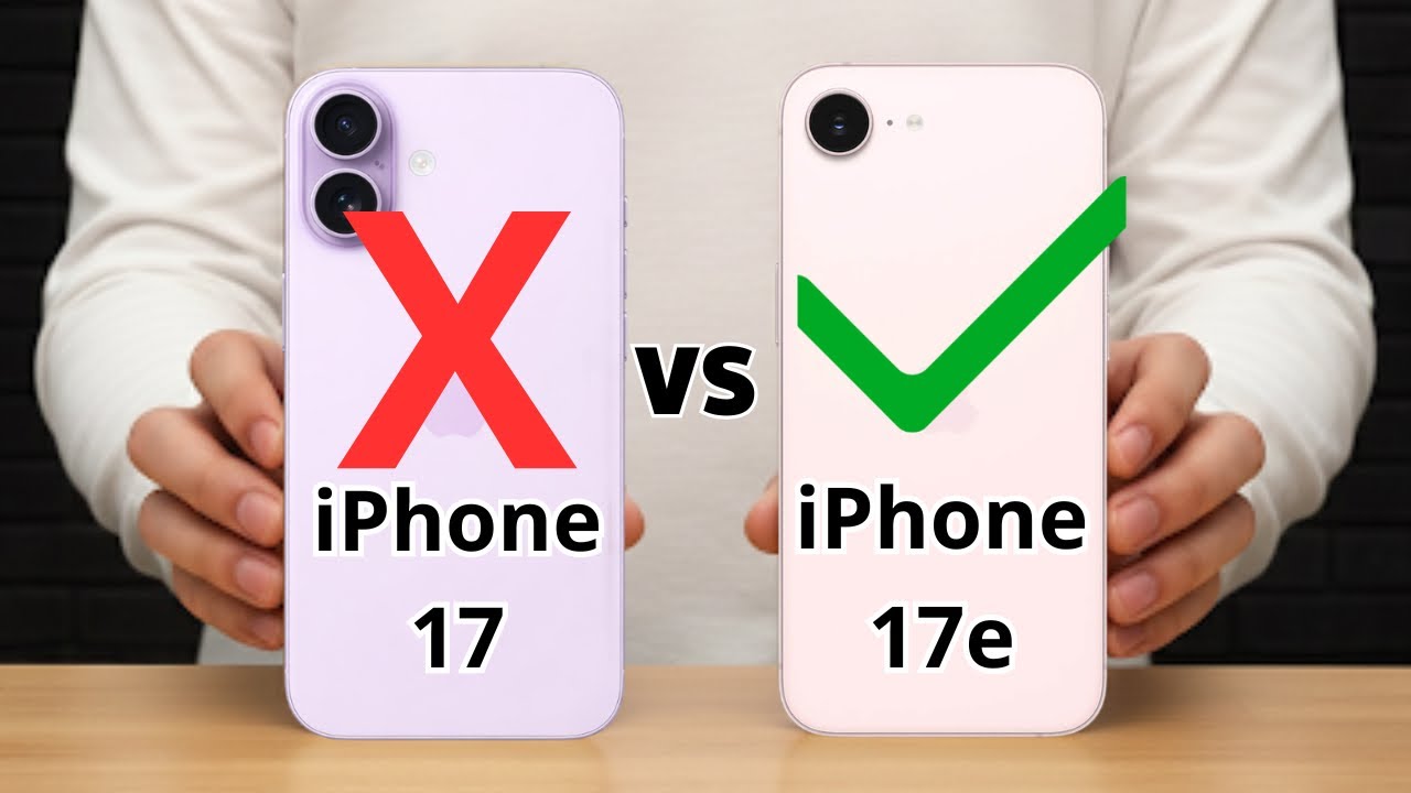 iPhone 17 vs iPhone 17e. Full Comparison