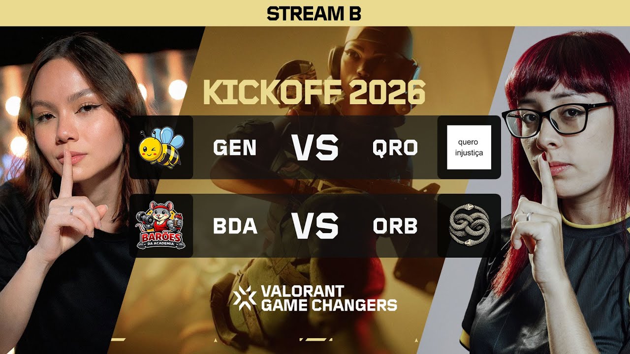 VCT Game Changers Brazil 2026 Kickoff - Barões da Academia vs OUROBOROS