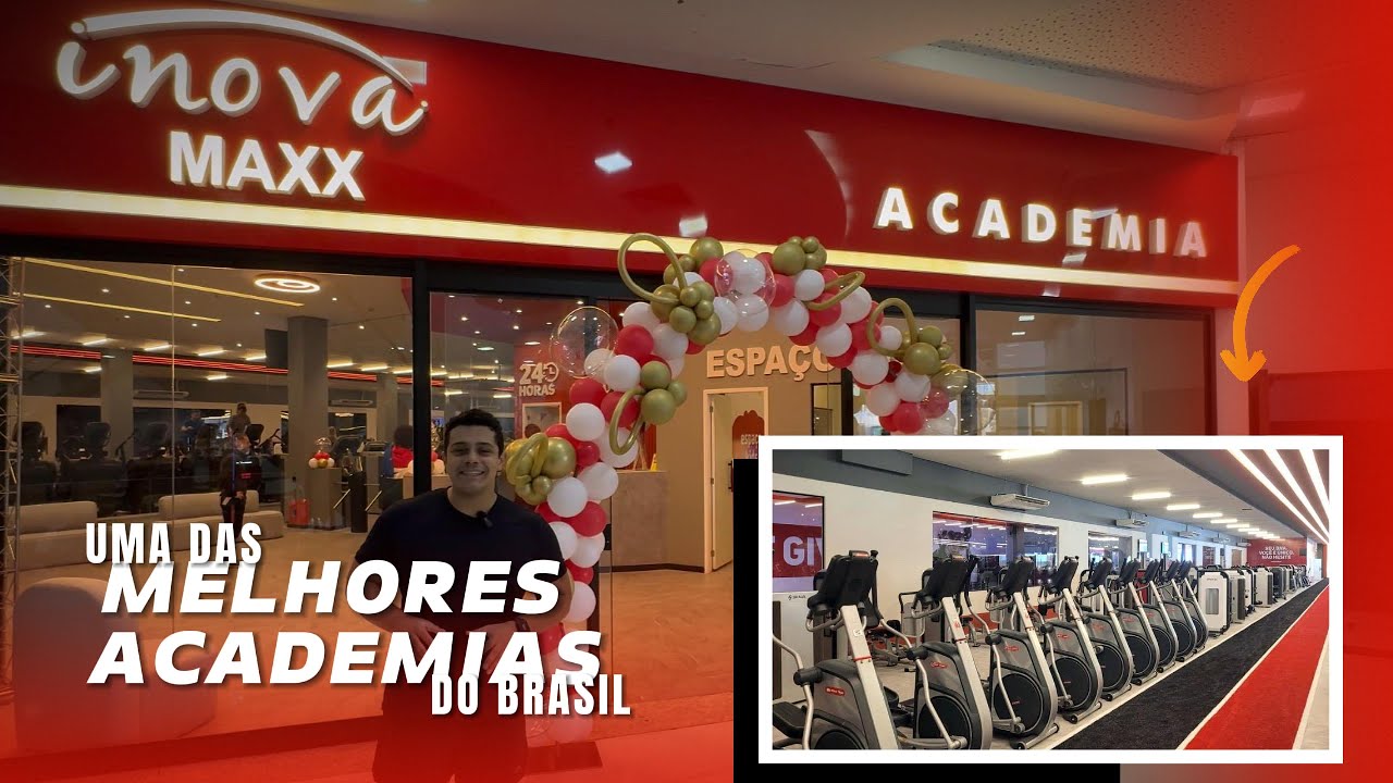 UMA DAS MELHORES ACADEMIAS DO BRASIL | INOVAMAXX | REVIEW COMPLETO
