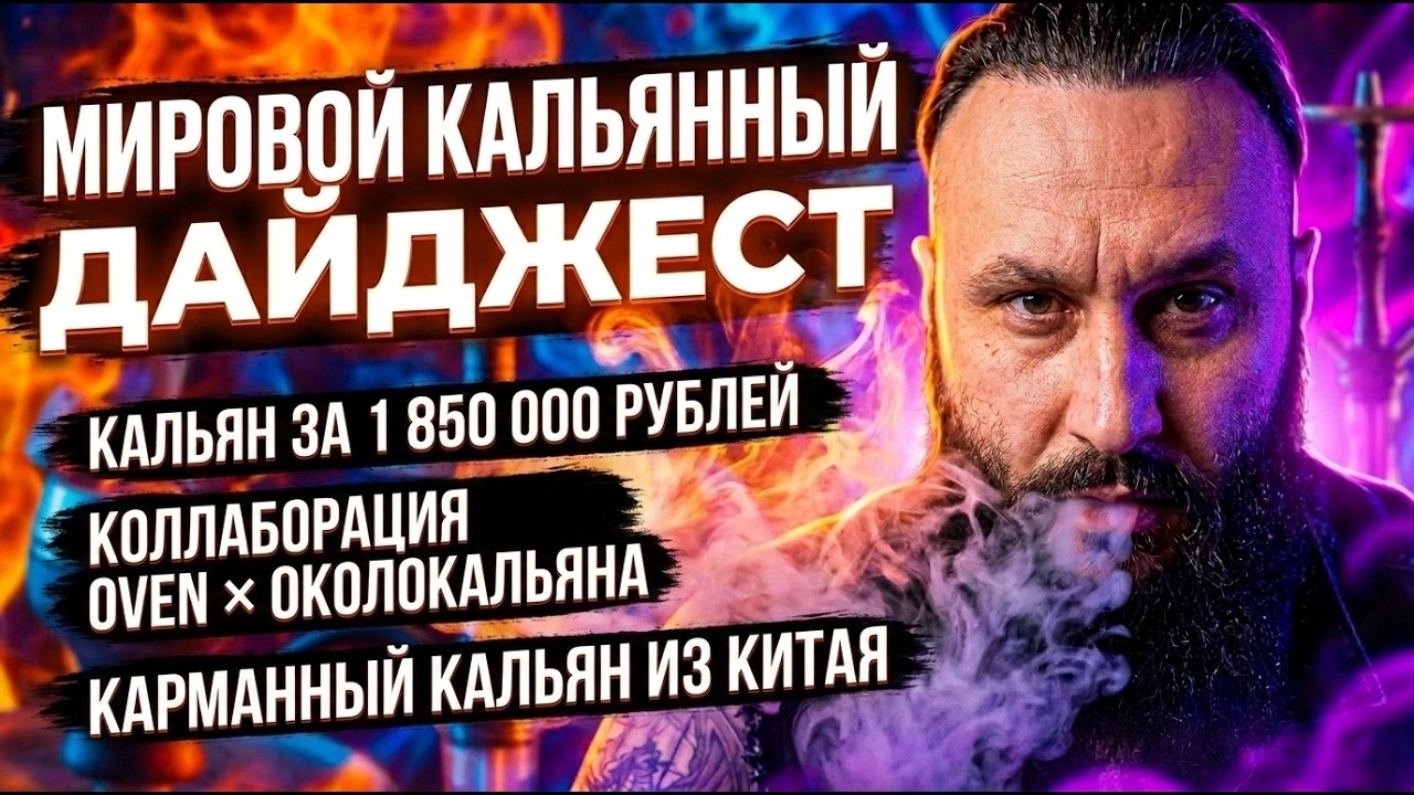 Выходим за пределы РФ: обсуждаем кальянные новости со всего мира