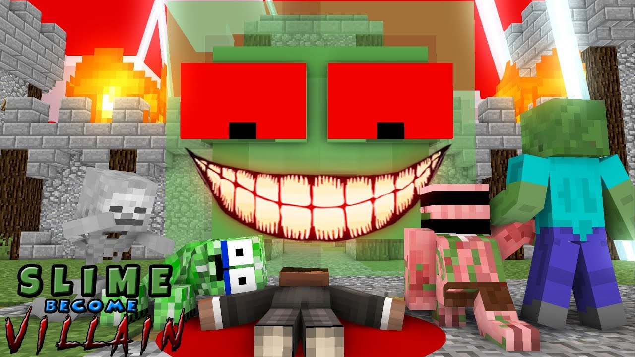 MONSTER SCHOOL : VILLAIN SLIME RIP MOBS (STRONGEST MOBS) - SAD STORY