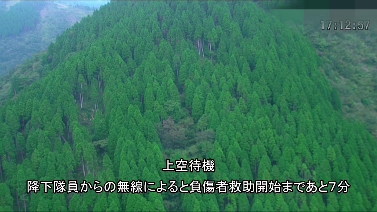 【横浜市消防局航空消防隊】#001神奈川県内での山岳救助事例 （横ヘリチャンネル）