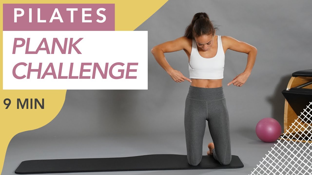 🔥 Ultimative Pilates Plank Challenge │ Stärke deinen Rumpf in 9 Minuten 💪
