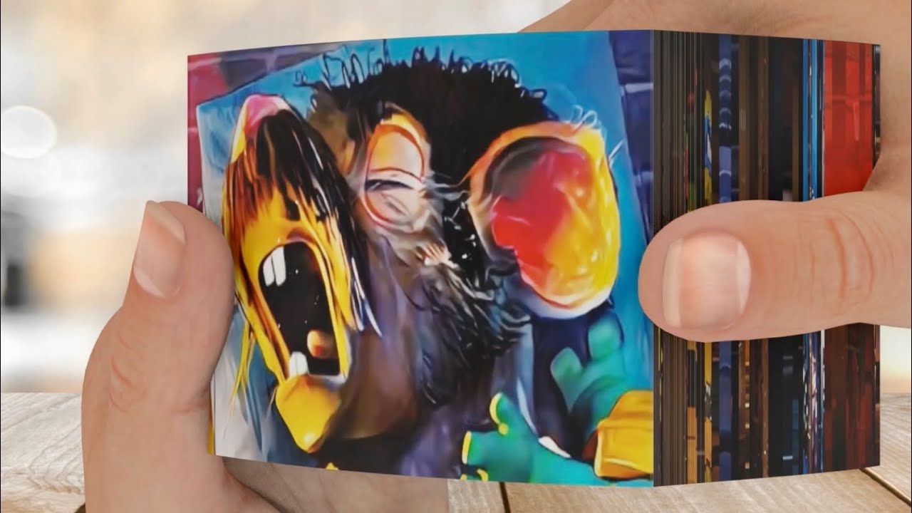Young Splinter Reveal: Teenage Mutant Ninja Turtles Flipbook Animation