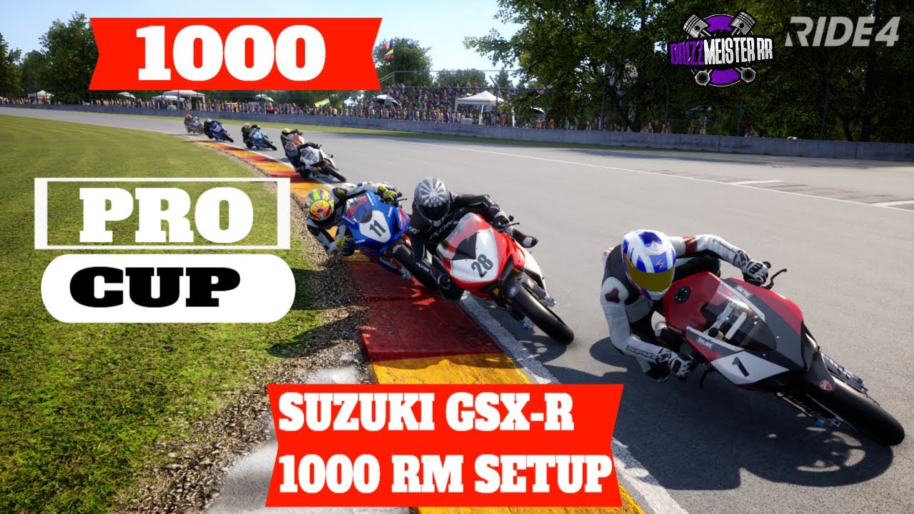 Ride 4 1000 Pro Cup Road America + Bike Set Up