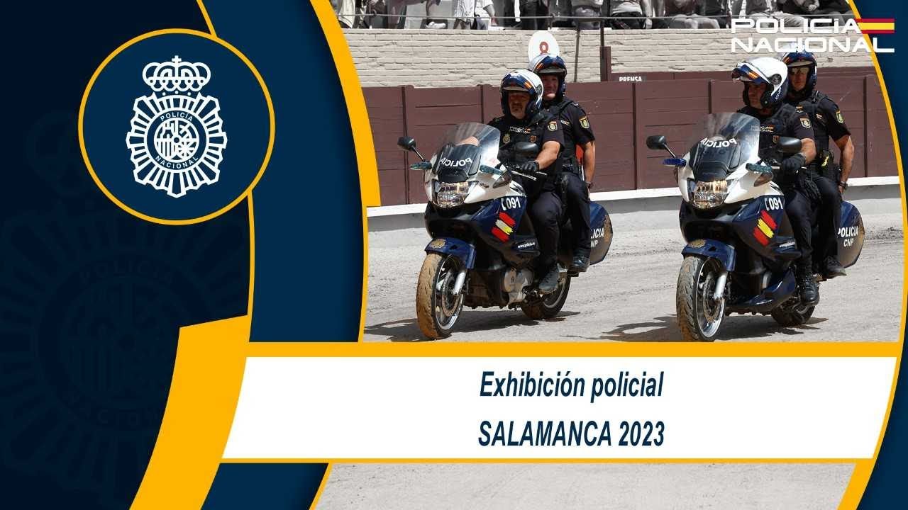 Exhibición operativa de la Policía Nacional