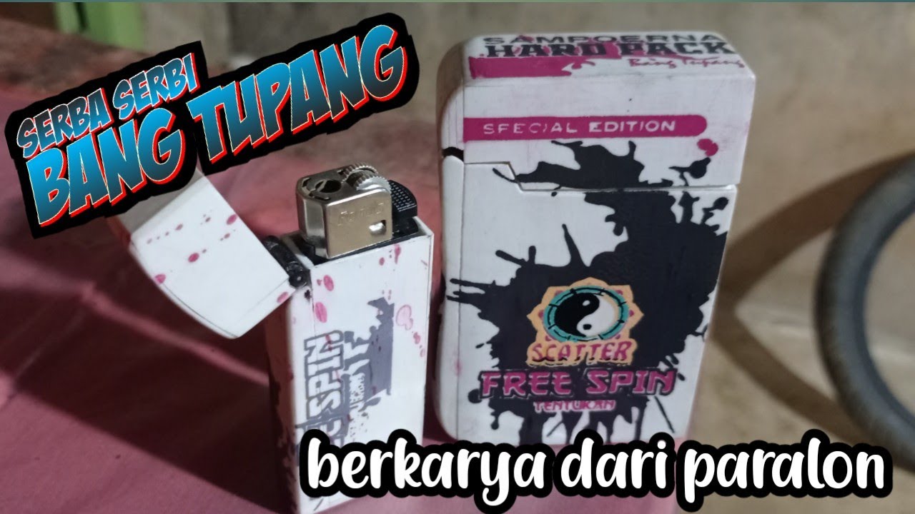 Kotak rokok unik dari paralon
