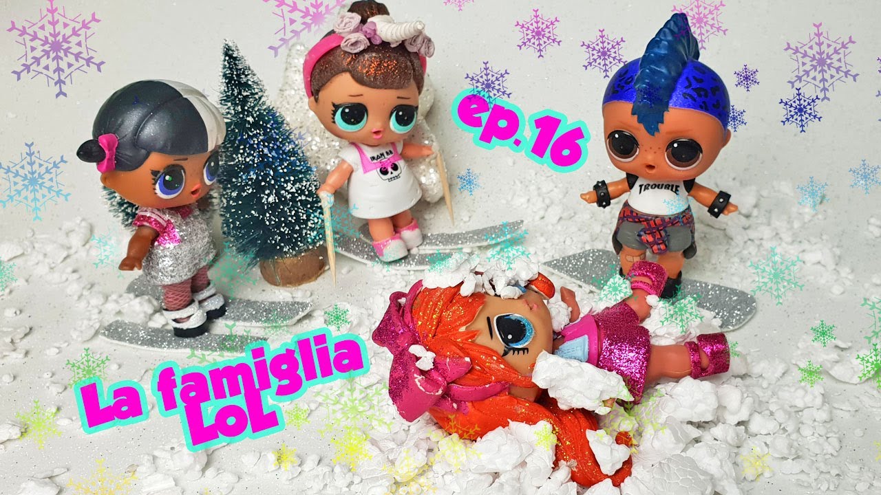 Mike salva Glitter sulla neve ❄️ [La Famiglia LOL 🏡 Ep. 16]