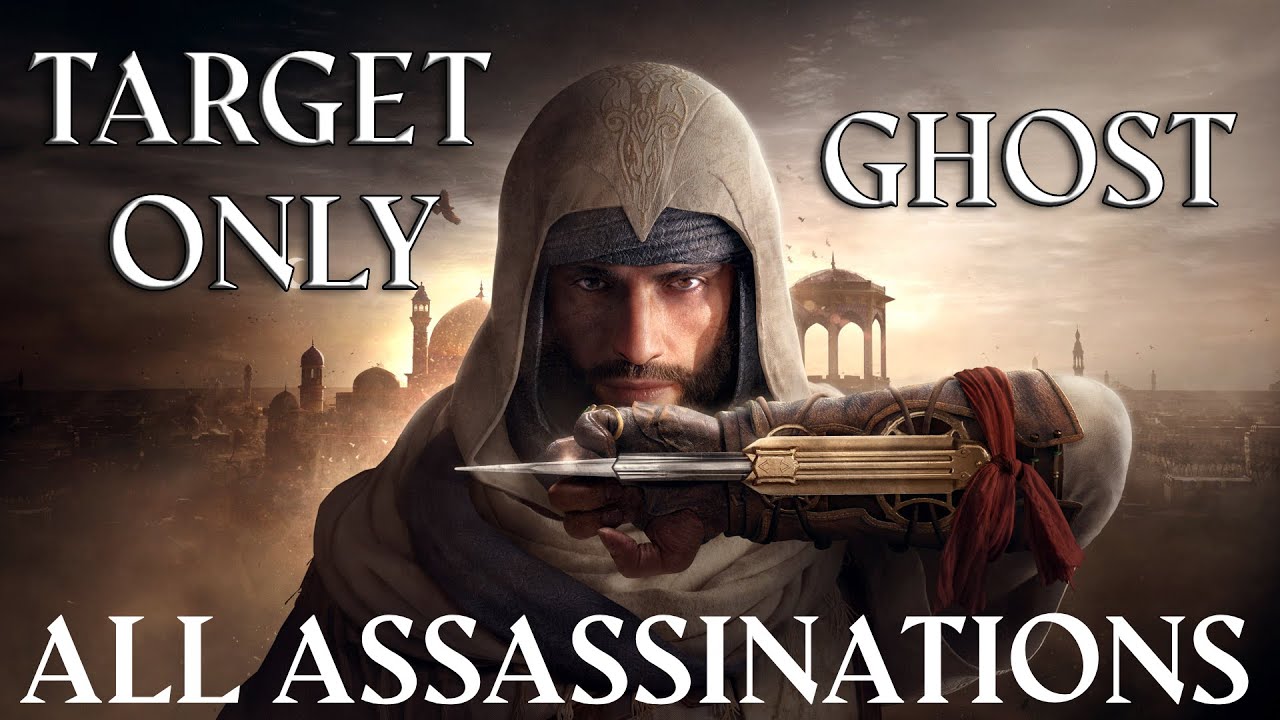 Assassins Creed: Mirage — все убийства — только цель, незаметно, нелетальный геймплей