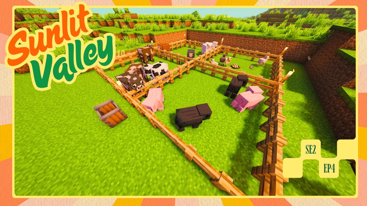 Getting Animals for the Farm 🐮🐷  | Sunlit Valley Season 2