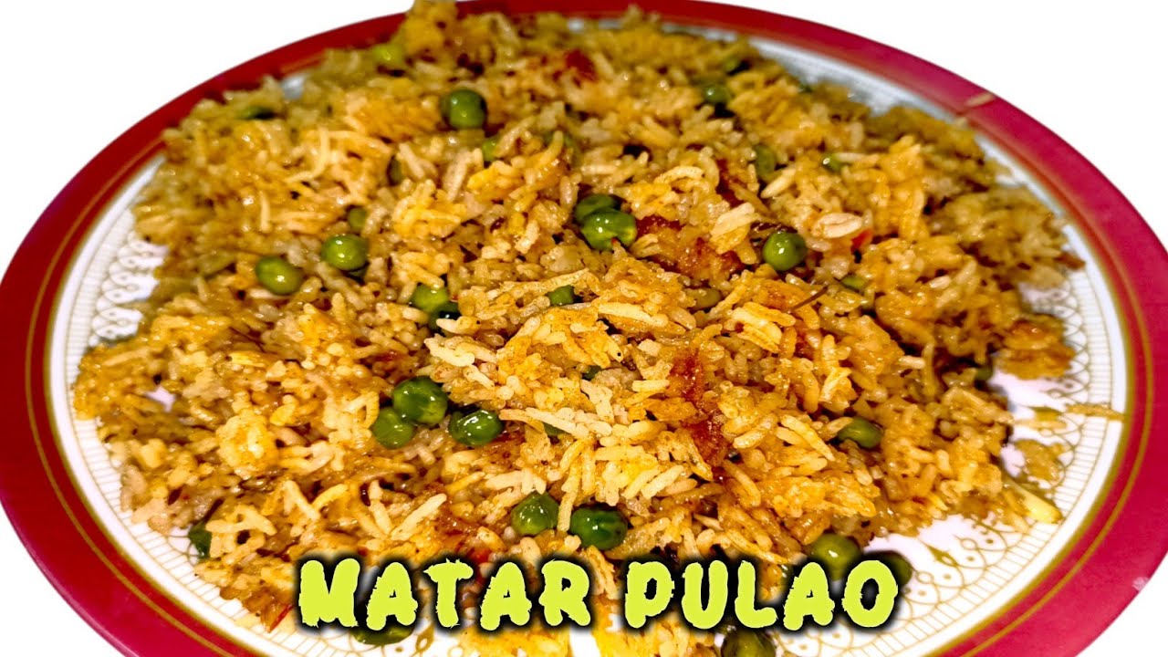 Matar Pulao ki Easy recipe in 15 min - Hindi |. मटर पुलाव रेसिपी | #matarpulao 